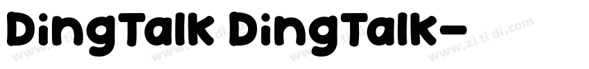 DingTalk DingTalk字体转换